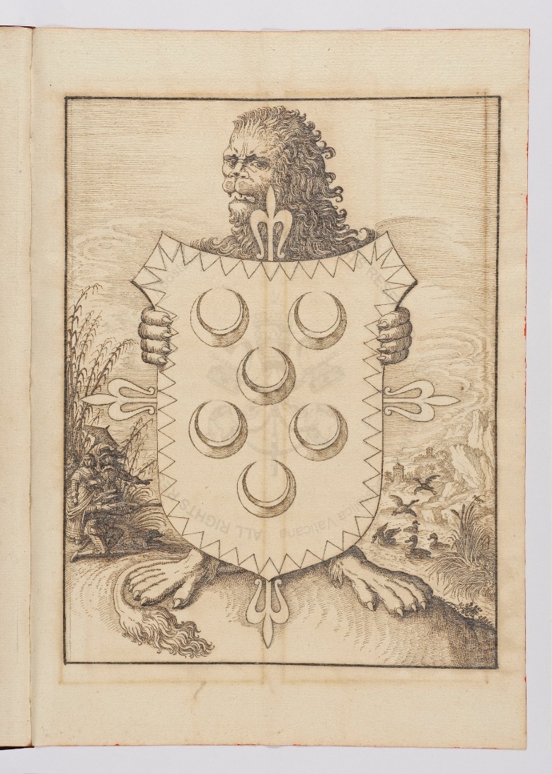 Lion with Jacovacci’s coat of arms