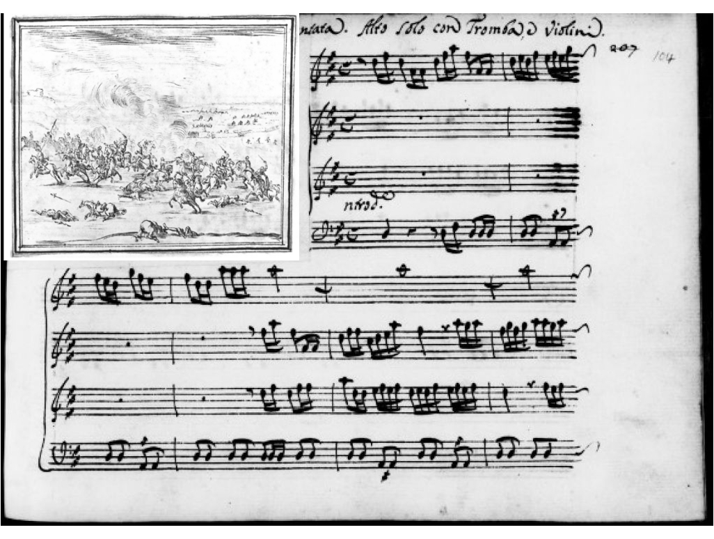 Battle scene